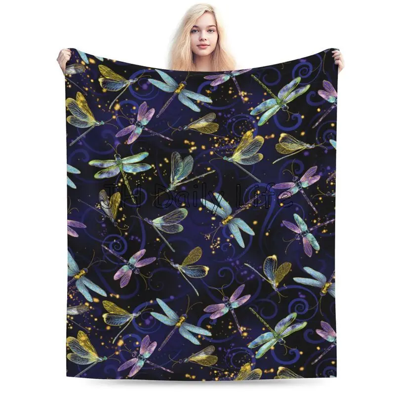 Dragonfly Galaxy Fleece Blanke - Galaxy Home Textiles review and price