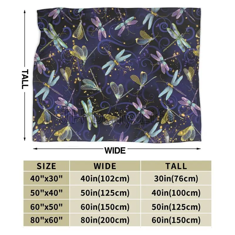Dragonfly Galaxy Fleece Blanke - Galaxy Home Textiles review and price
