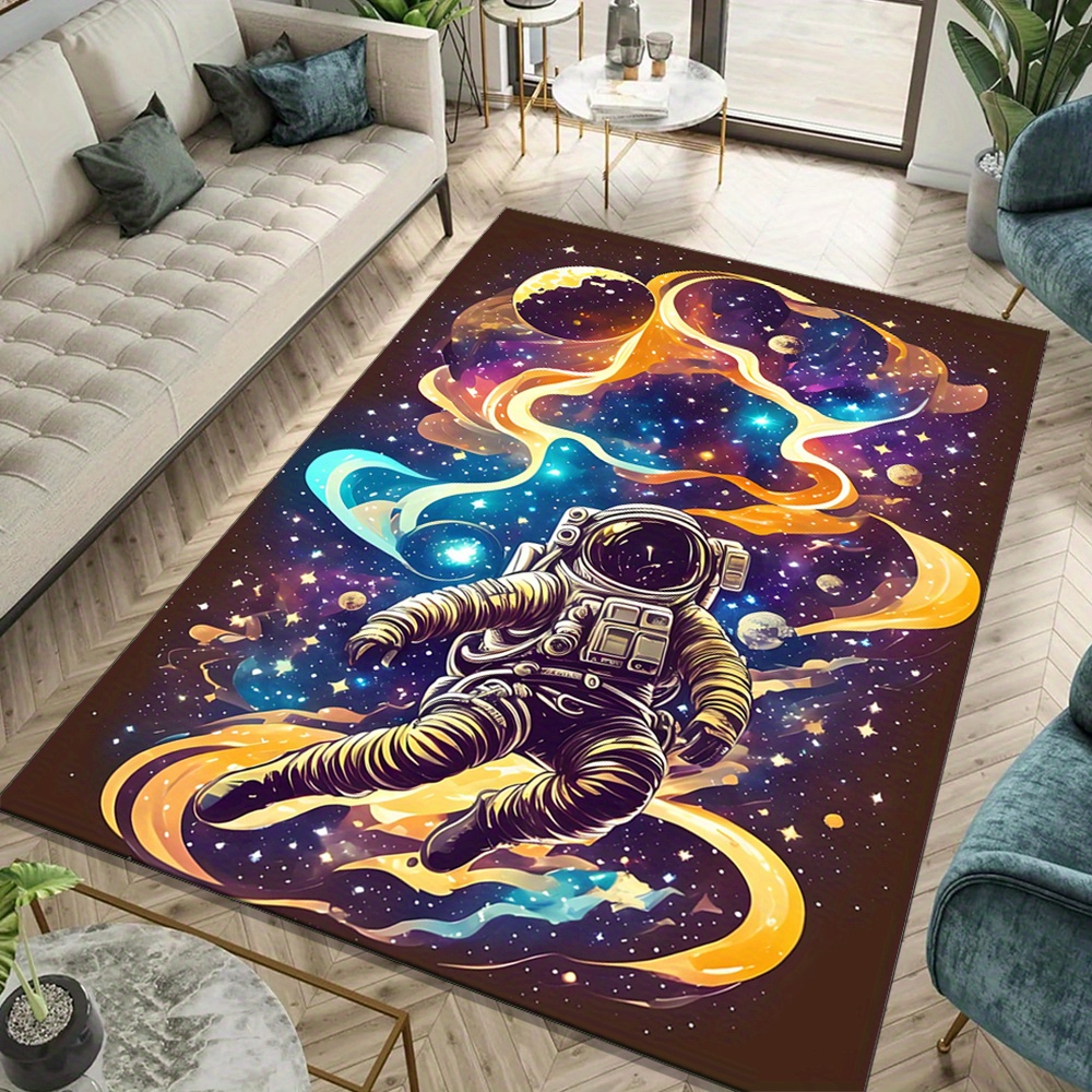 Spaceman Area Rug – Polyester  - Galaxy Home Textiles review and price