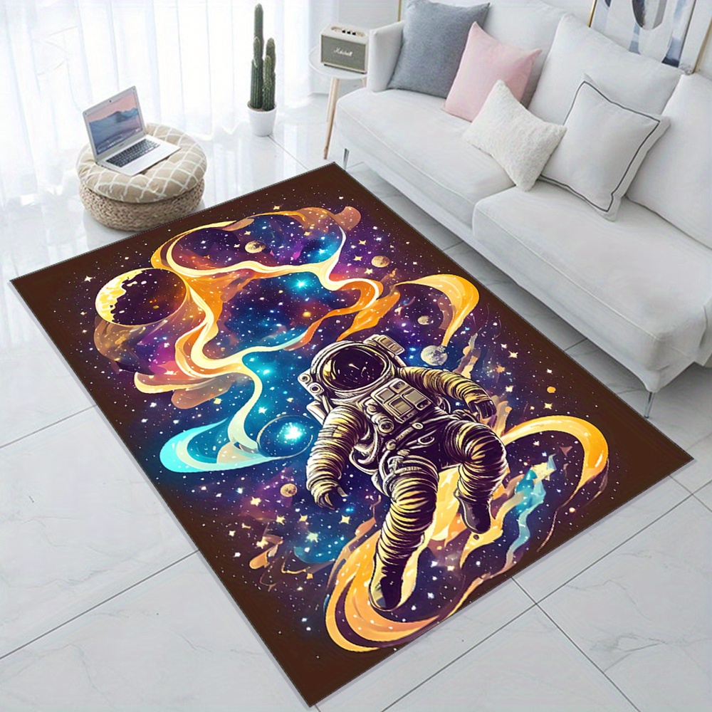 Spaceman Area Rug – Polyester  - Galaxy Home Textiles review and price
