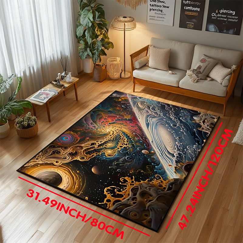 Cosmic Space Pattern Non-Slip  - Galaxy Home Textiles review and price