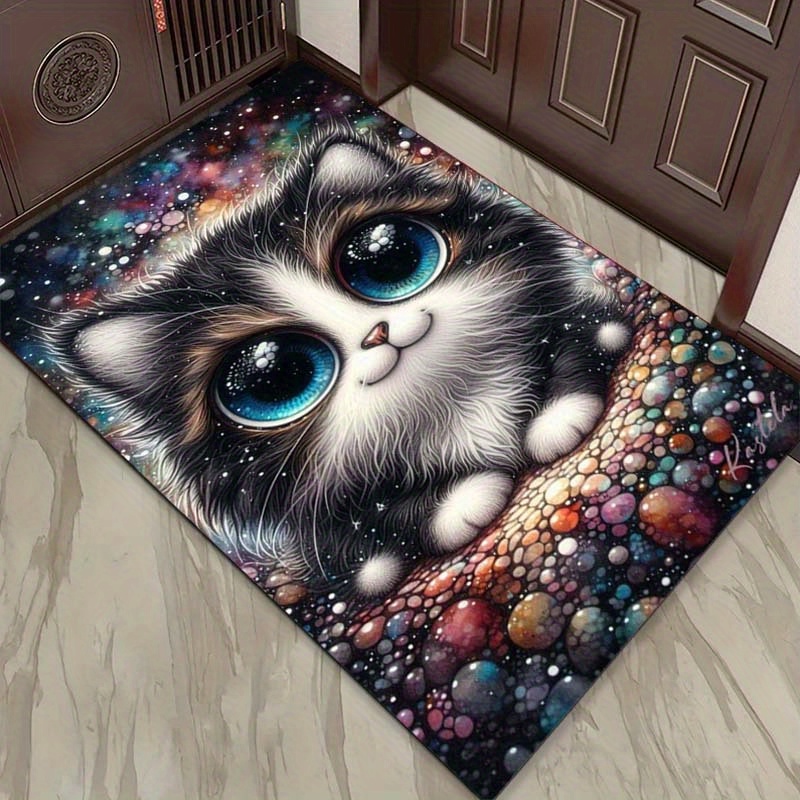 Galaxy Cat Rug for Cozy Bedroo - Galaxy Home Textiles review and price