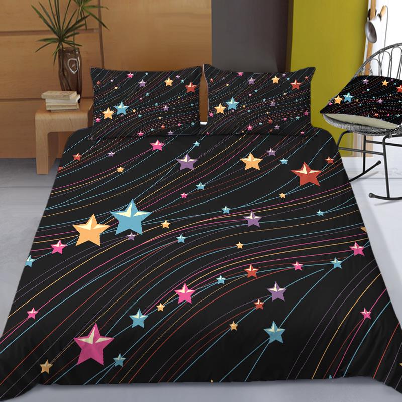 Stars Bedding Set Night Sky Ki - Galaxy Home Textiles review and price