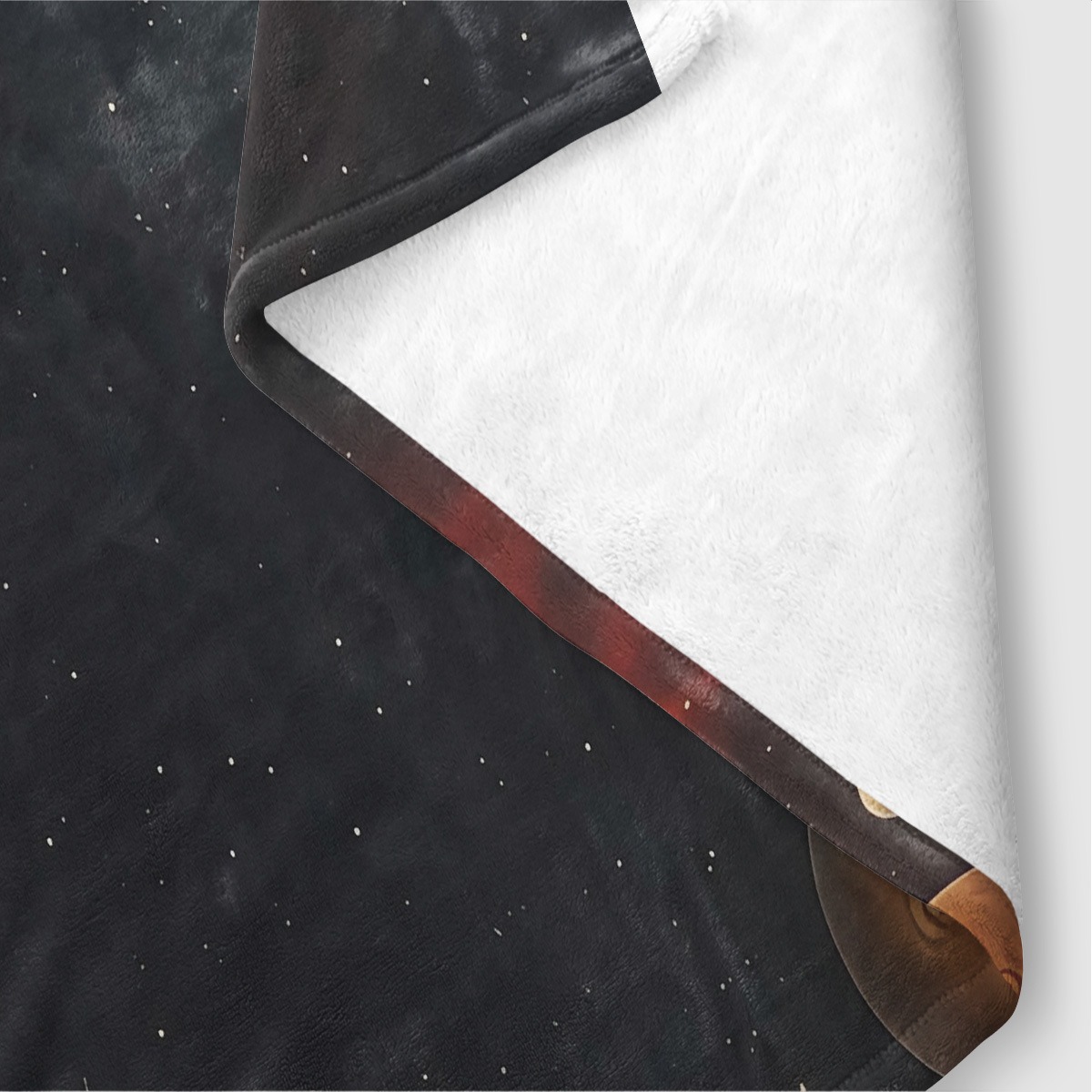 Galaxy Planets Pattern Flannel - Galaxy Home Textiles review and price