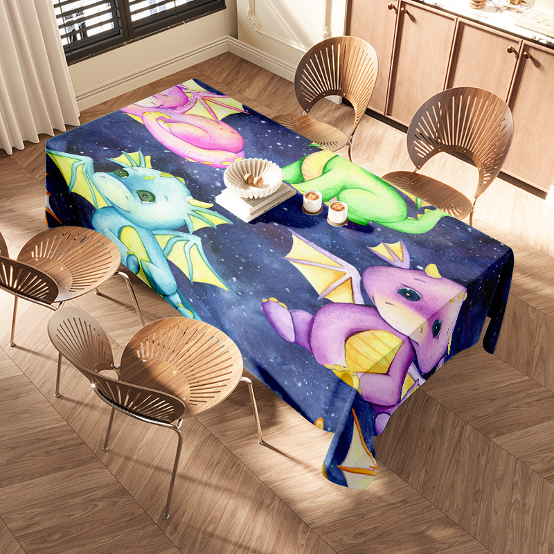 Vibrant Galaxy Unicorn Tablecl - Galaxy Home Textiles review and price