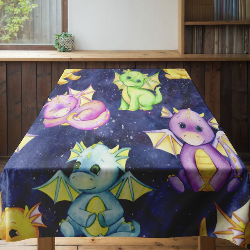 Vibrant Galaxy Unicorn Tablecl - Galaxy Home Textiles review and price