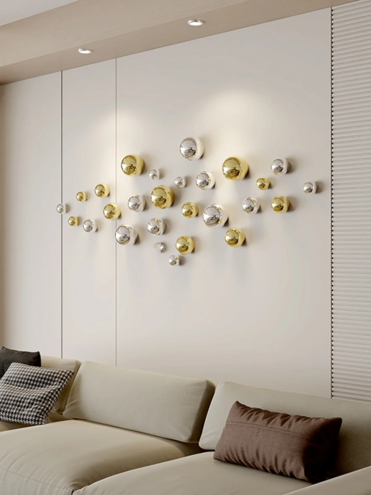 Wall Decor Imitation Stainless - Xt Home Textiles review and price