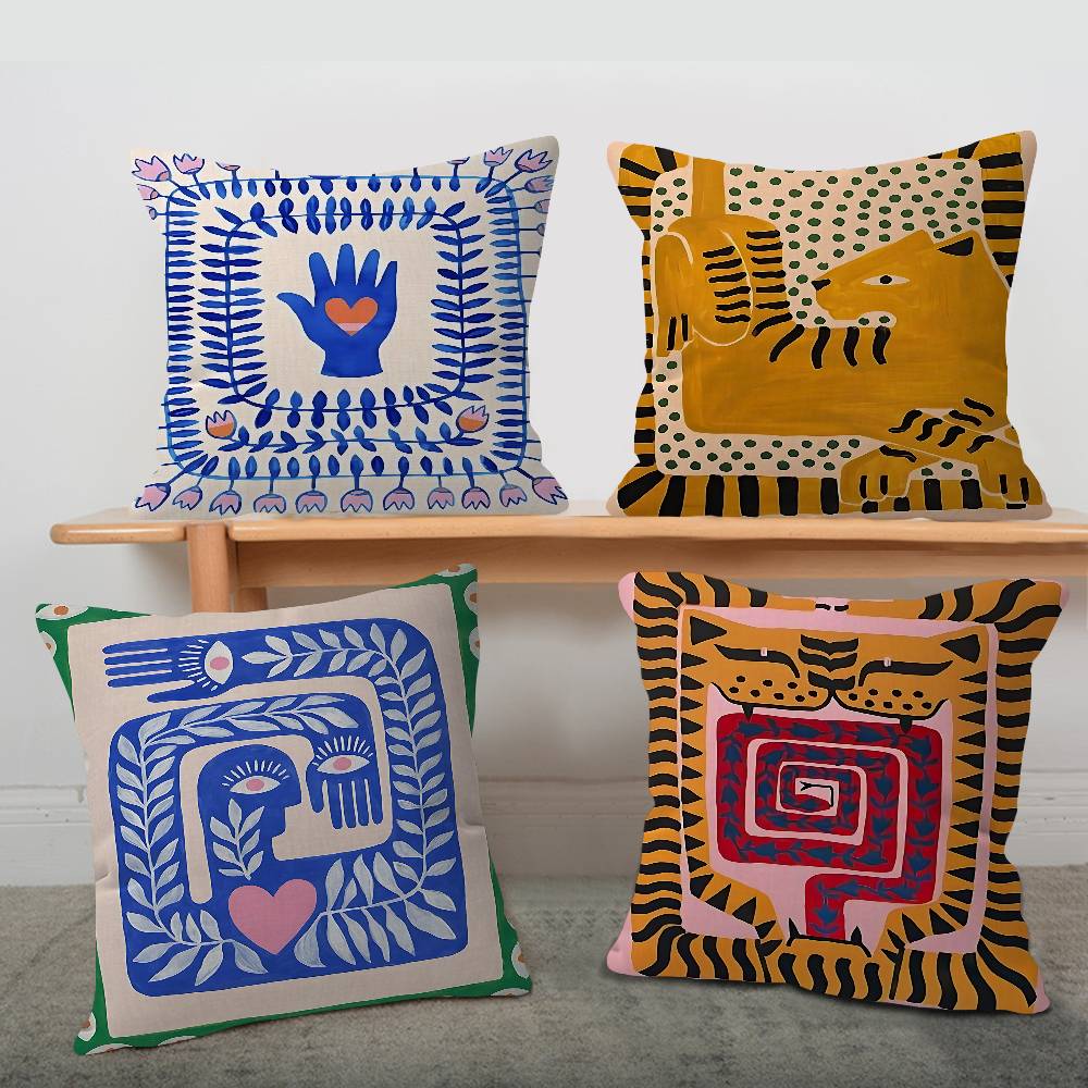 Ancient Egypt Tiger Leopard Cu - Home Textiles Egypt review and price
