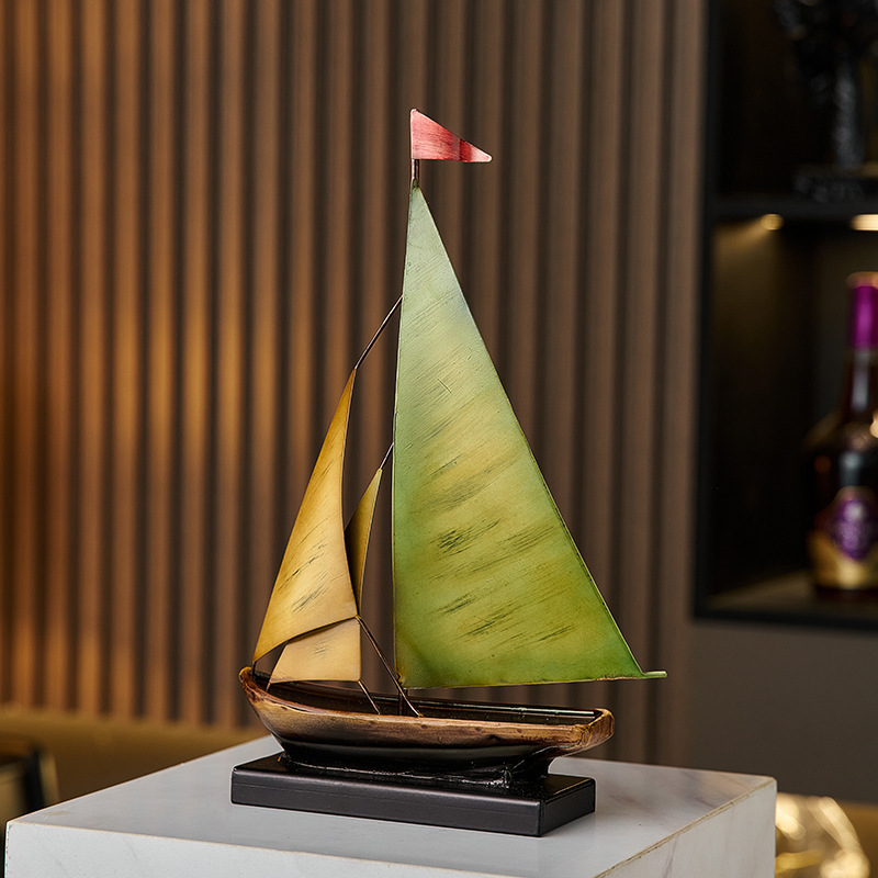 Creative Sailboat Model Orname - Xt Home Textiles review and price