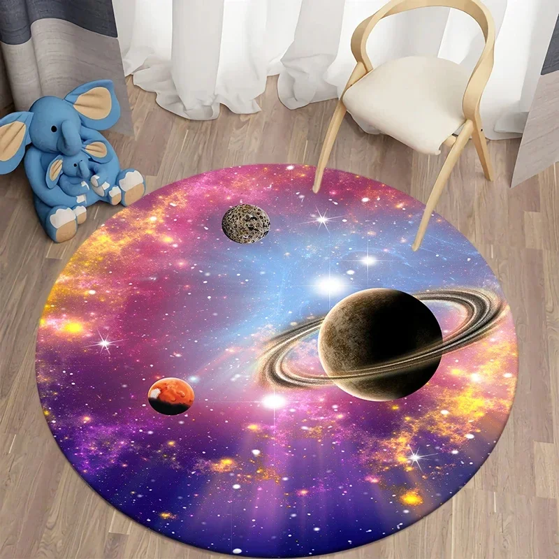 Galaxy Round Rug Universe Spac - Galaxy Home Textiles review and price