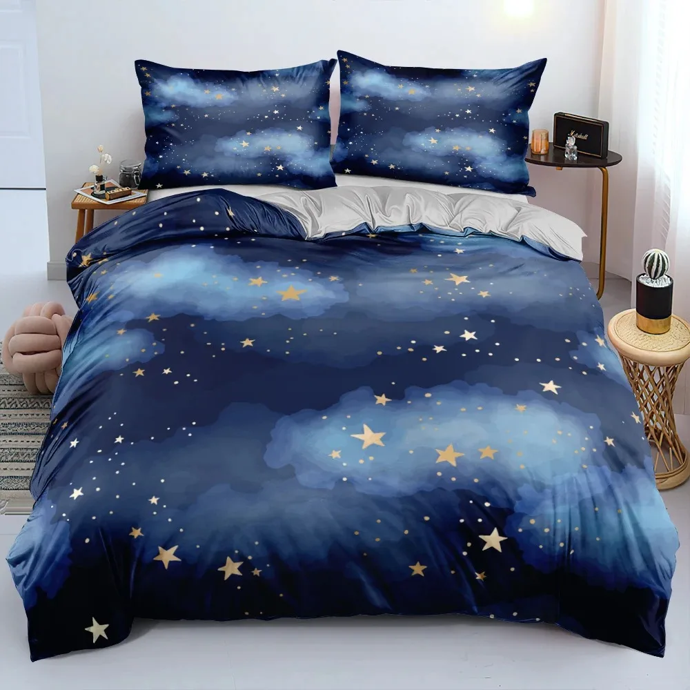 Luxury Galaxy Dark Blue Comfor - Galaxy Home Textiles review and price